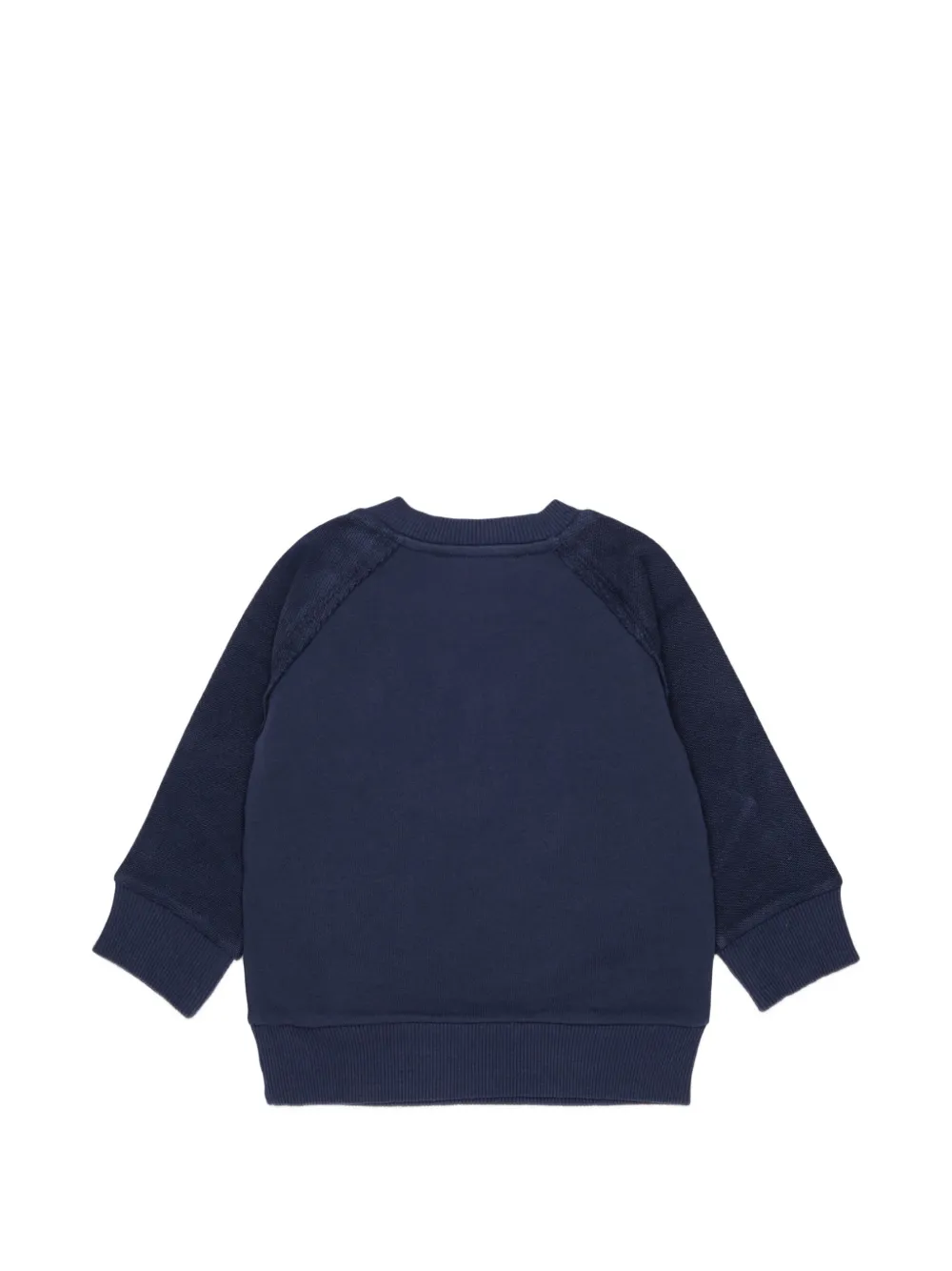 Diesel Kids Sweater met logopatch Blauw