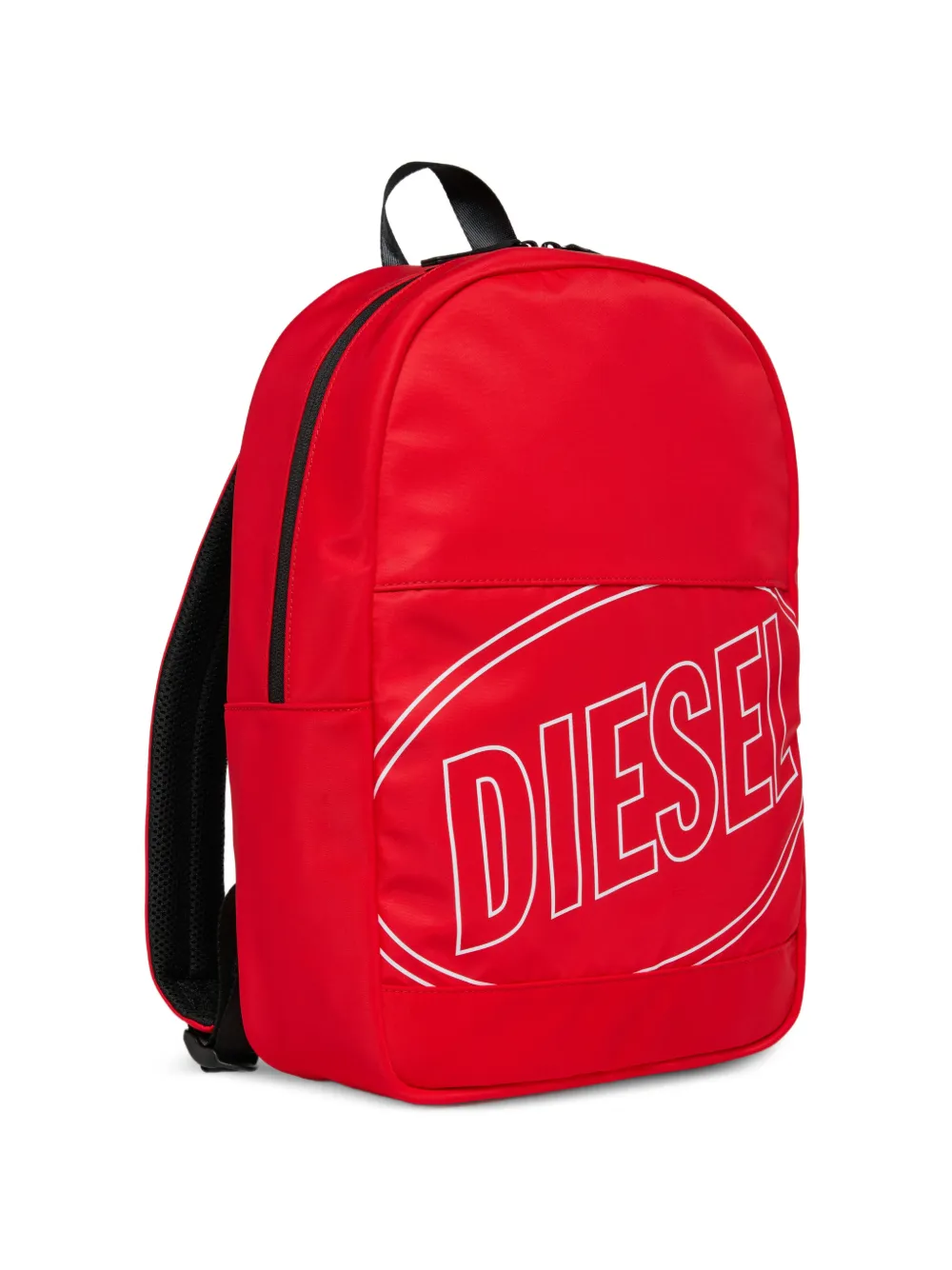  Diesel Kids Mochila Con Logo Estampado - Rojo 