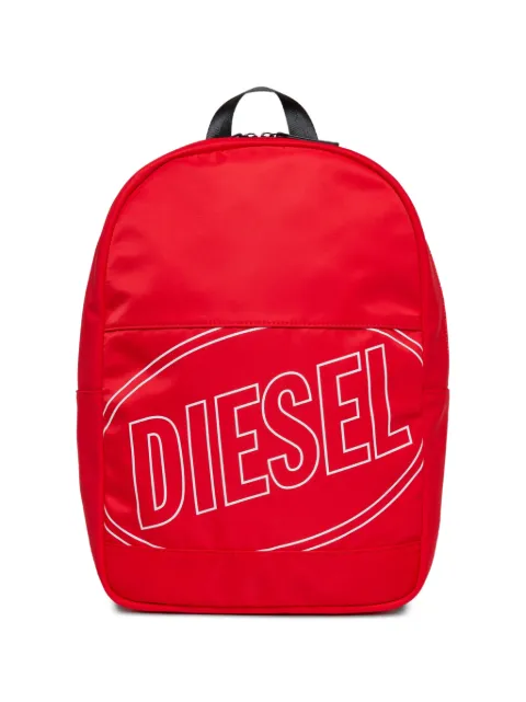 Diesel Kids logo-print backpack