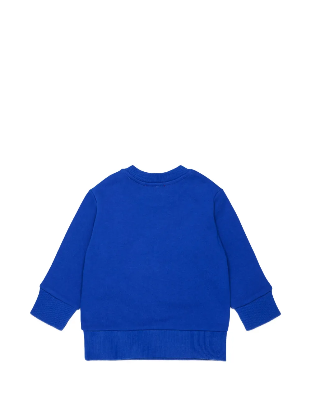 Diesel Kids Hoodie met logoprint Blauw