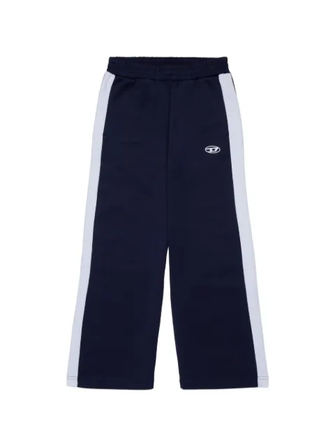 Diesel Kids bukser med broderet logo og sidestribe
