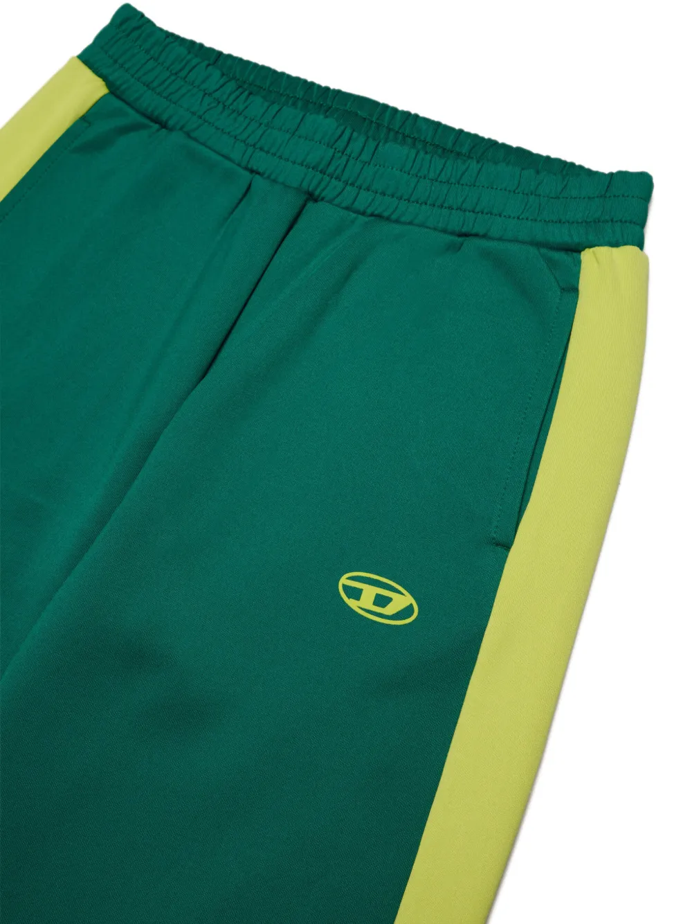 Diesel Kids Trainingsbroek met geborduurd logo Groen