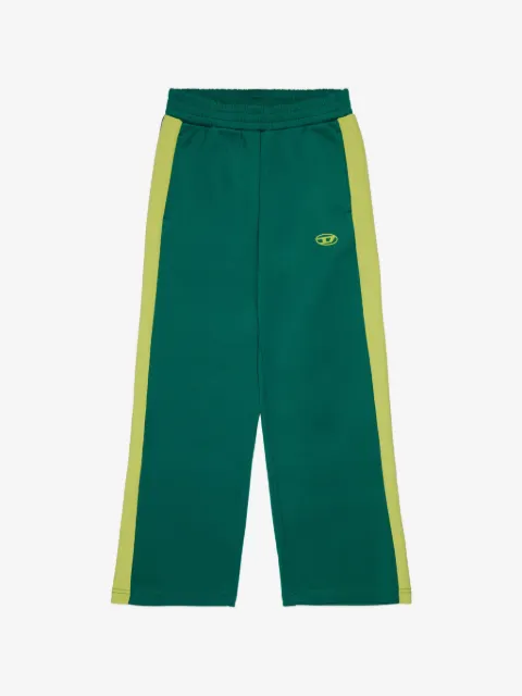 Diesel Kids logo-embroidered side-stripe track pants