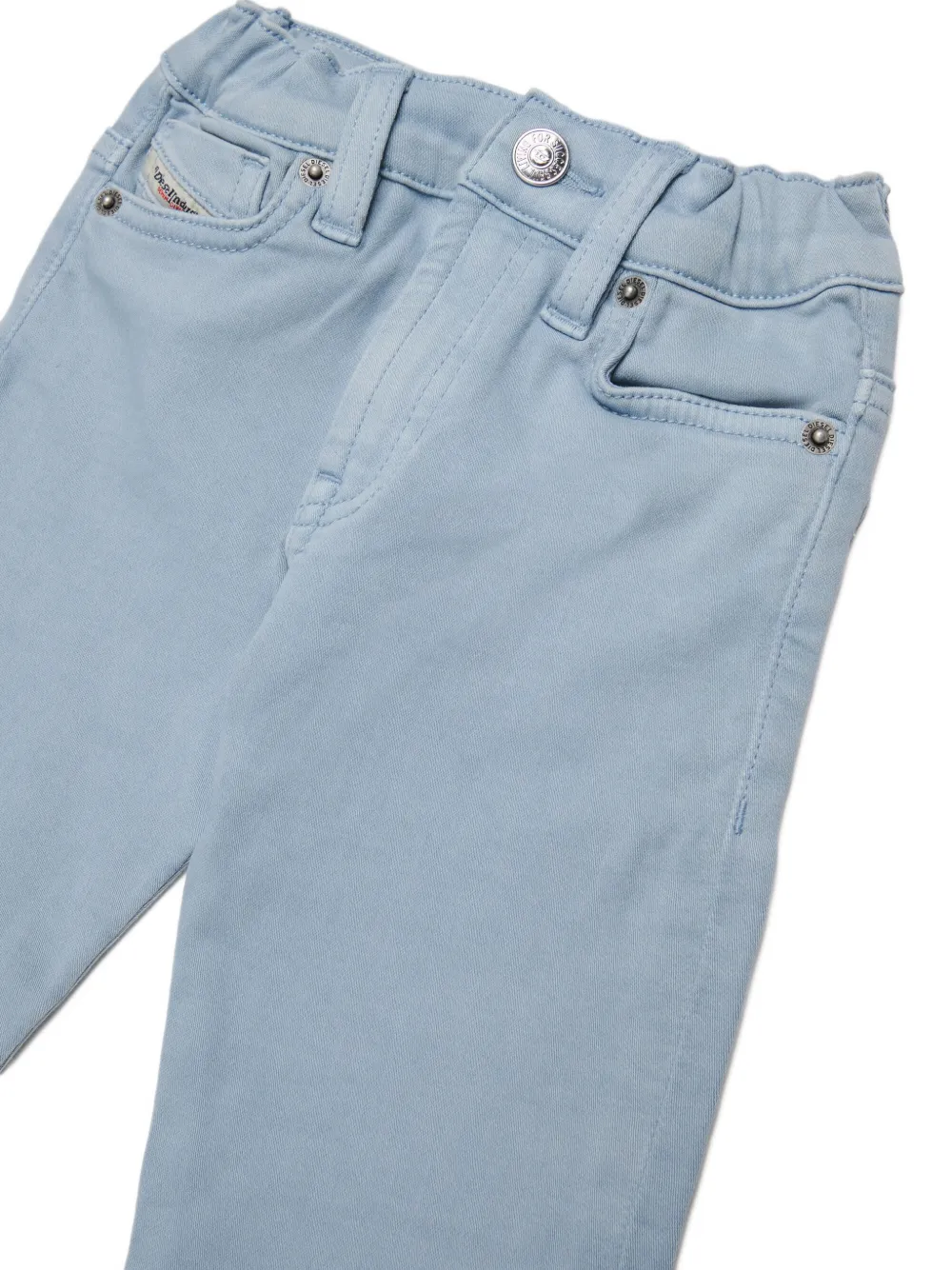 Diesel Kids D-Jools jeans met rits Blauw