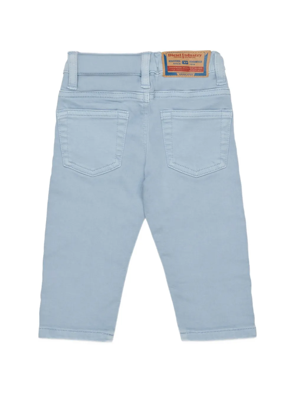 Diesel Kids D-Jools jeans met rits Blauw
