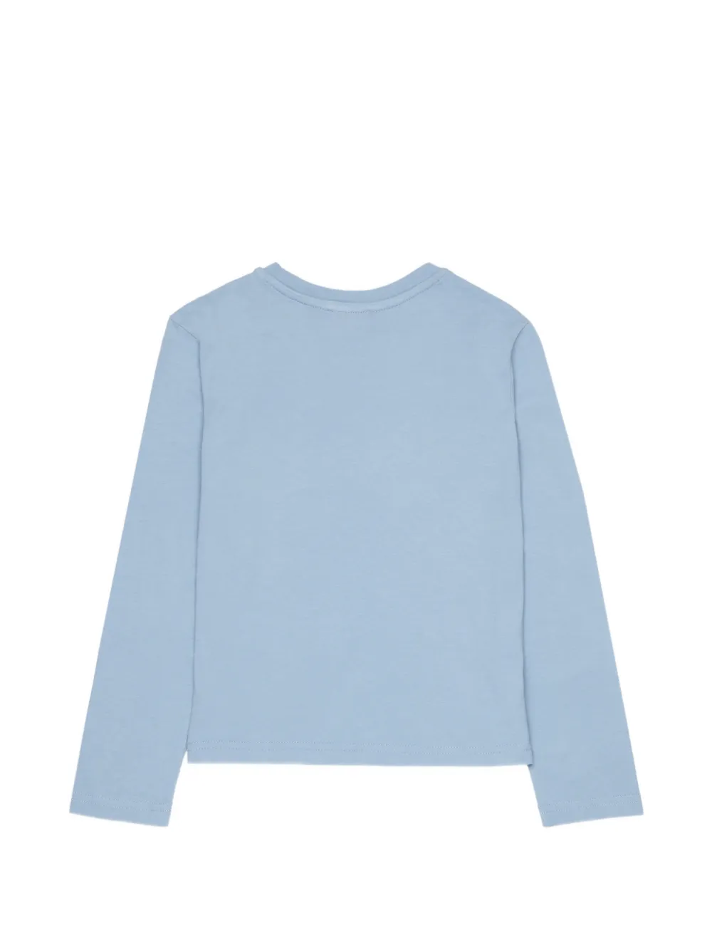 Diesel Kids T-shirt met logo-applicatie Blauw