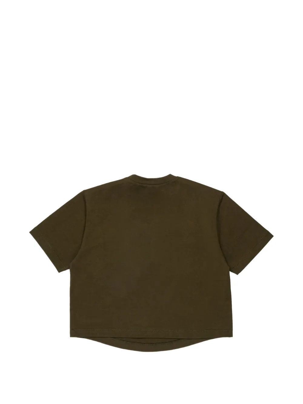 DSQUARED2 KIDS T-shirt met ribfluwelen zak Groen