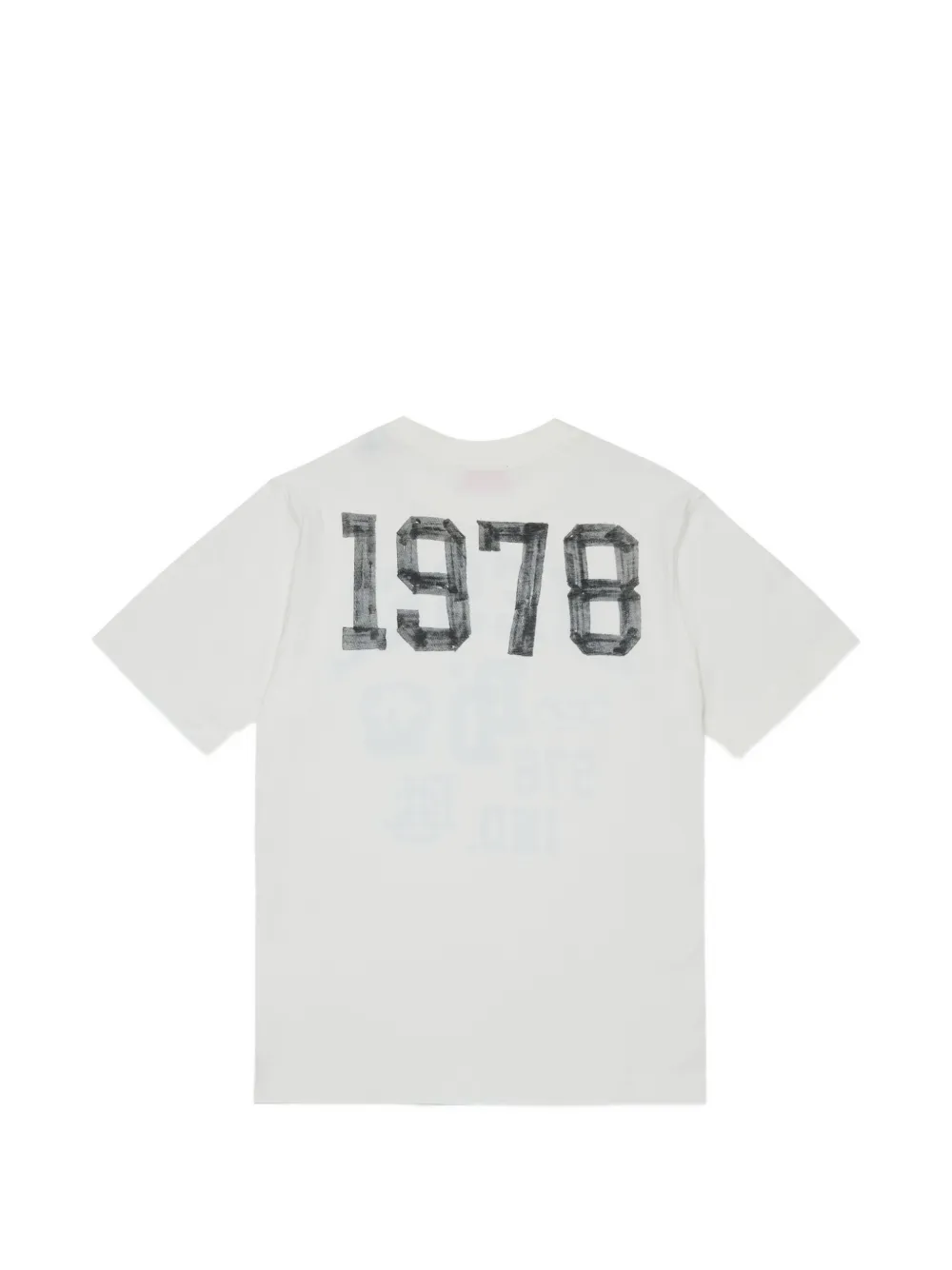 Diesel Kids T-shirt met logoprint Wit