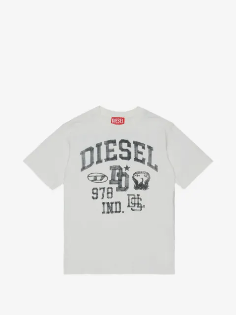 Diesel Kids logo-print T-shirt