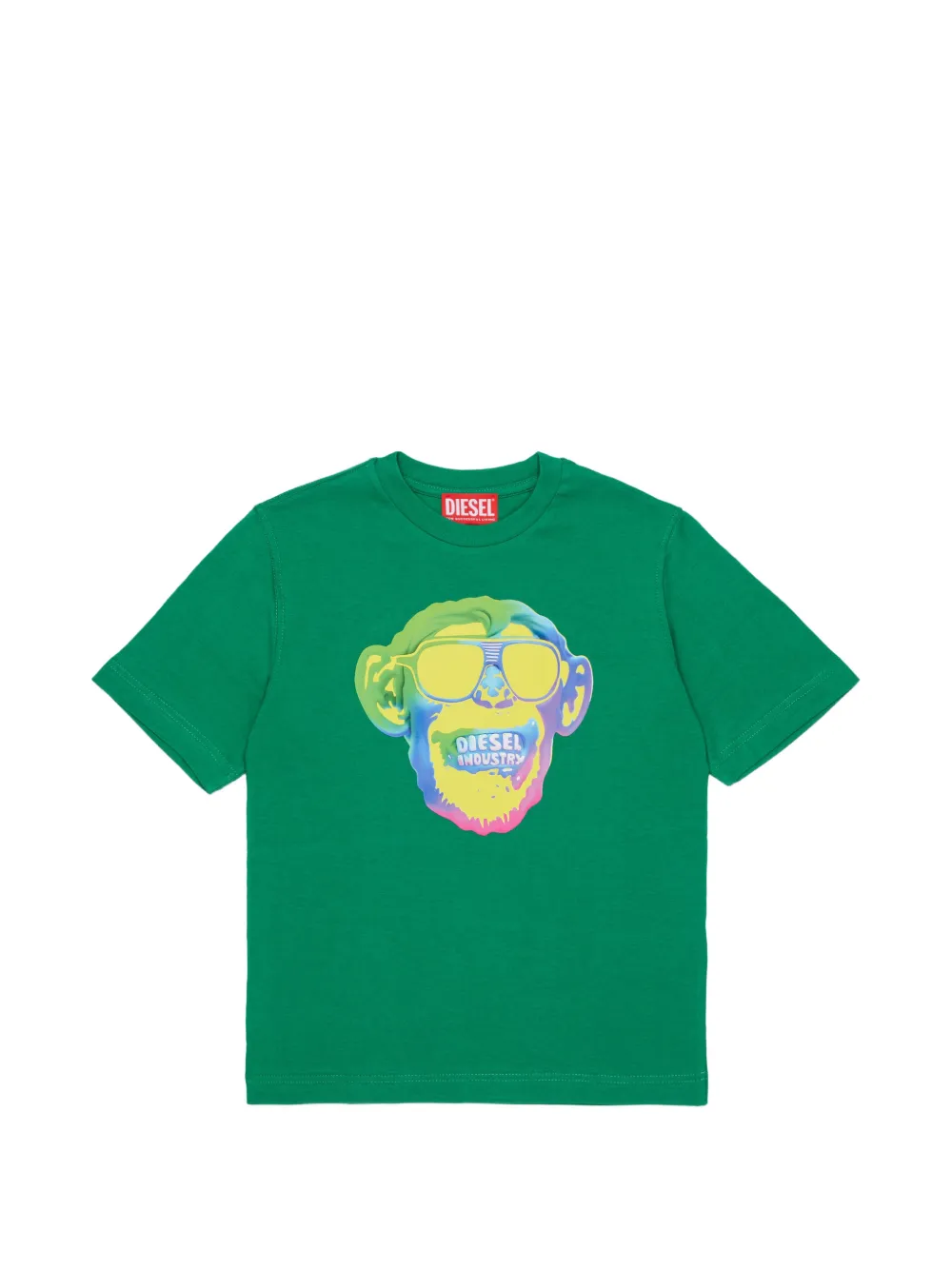Diesel Kids T-shirt con grafica - Verde
