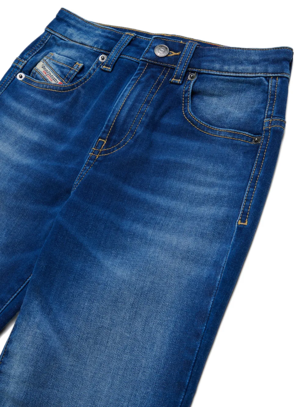 Diesel Kids Straight jeans Blauw