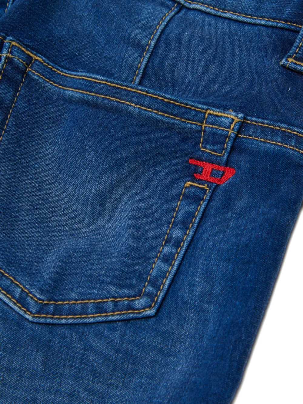 Diesel Kids Straight jeans Blauw