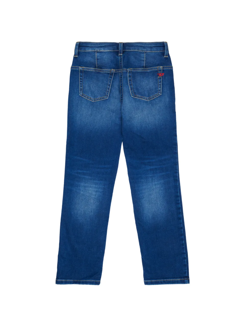 Diesel Kids Straight jeans Blauw