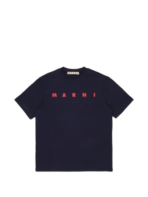 Marni Kids t-shirt à logo imprimé