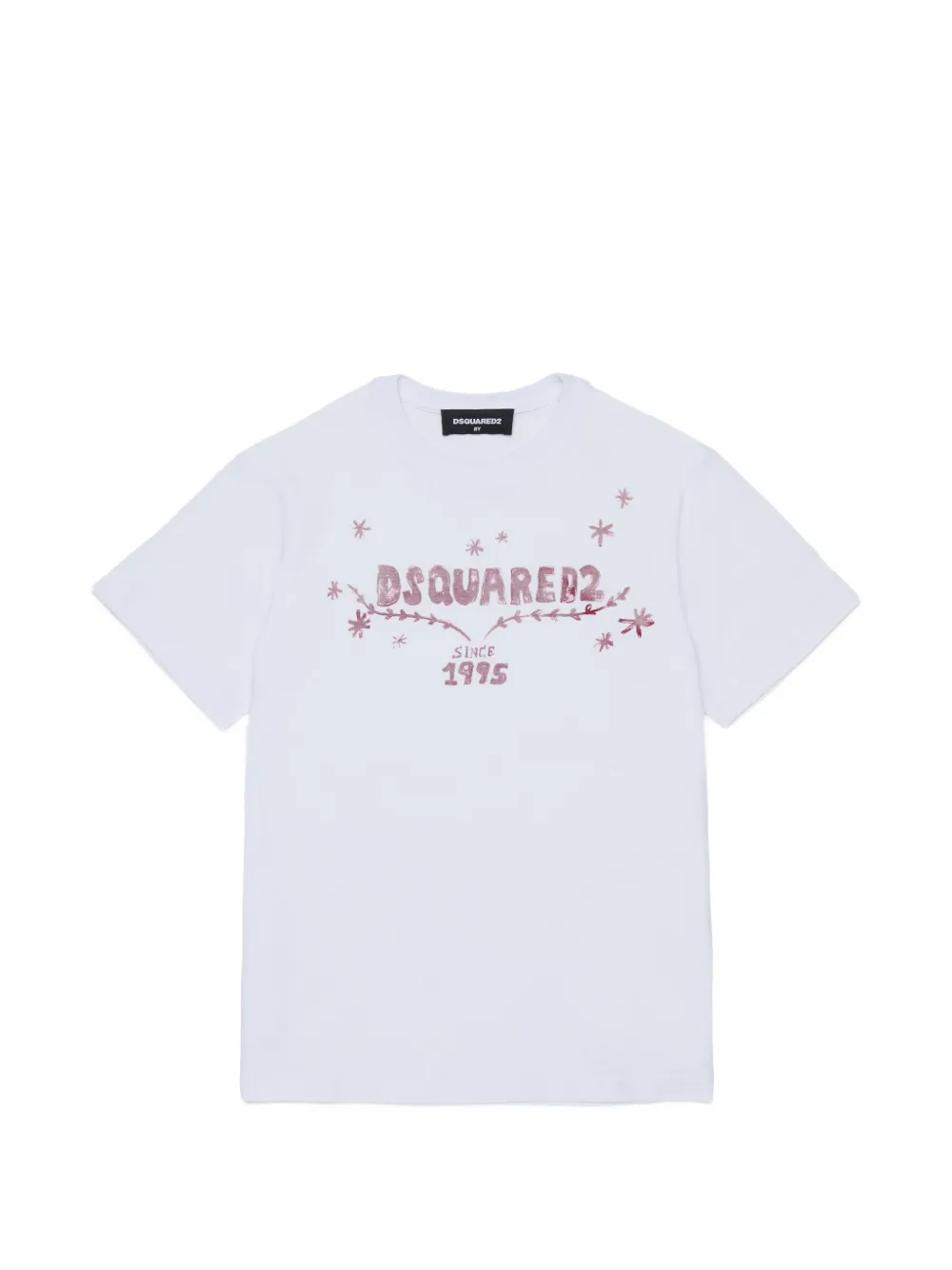 DSQUARED2 KIDS T-Shirt mit Logo-Print - Weiß
