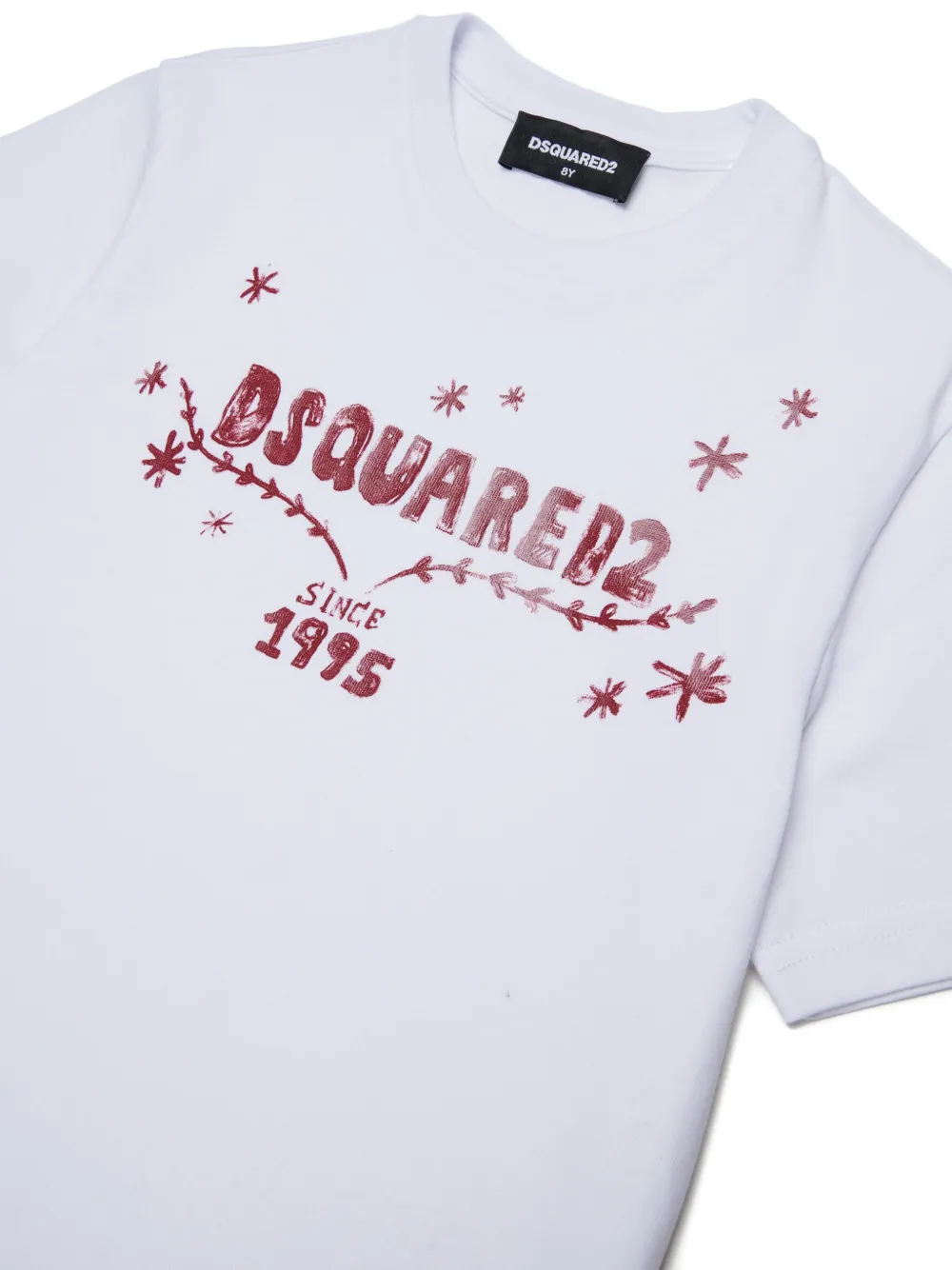 DSQUARED2 KIDS T-shirt met logoprint Wit
