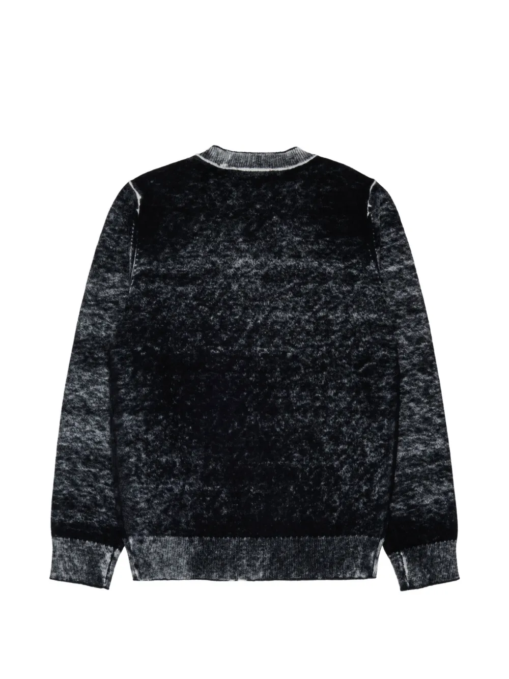 Diesel Kids Trui met geborduurd logo Zwart