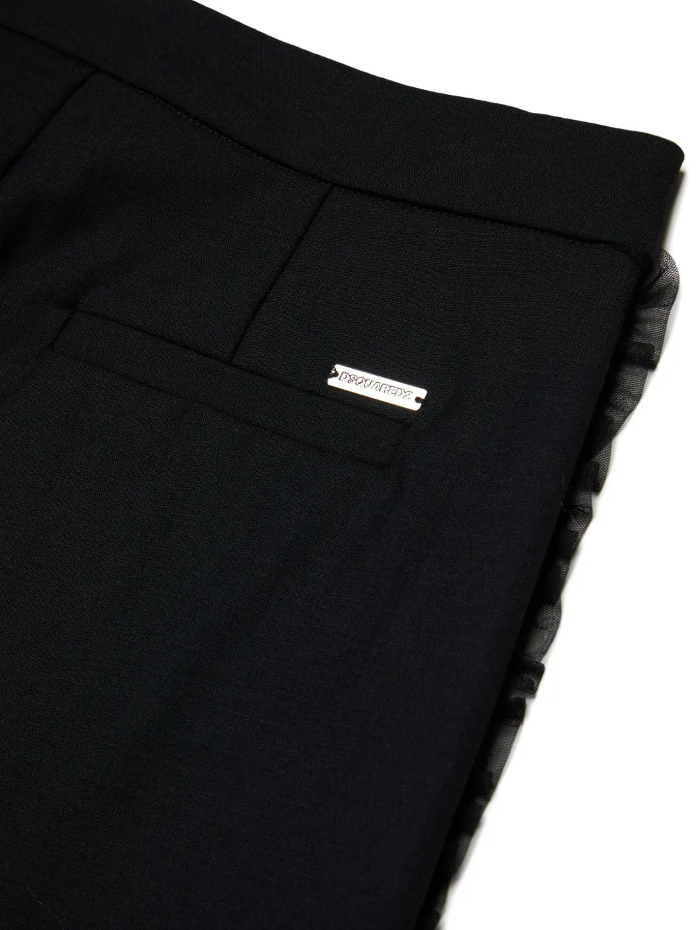 DSQUARED2 KIDS Broek met ruches Zwart