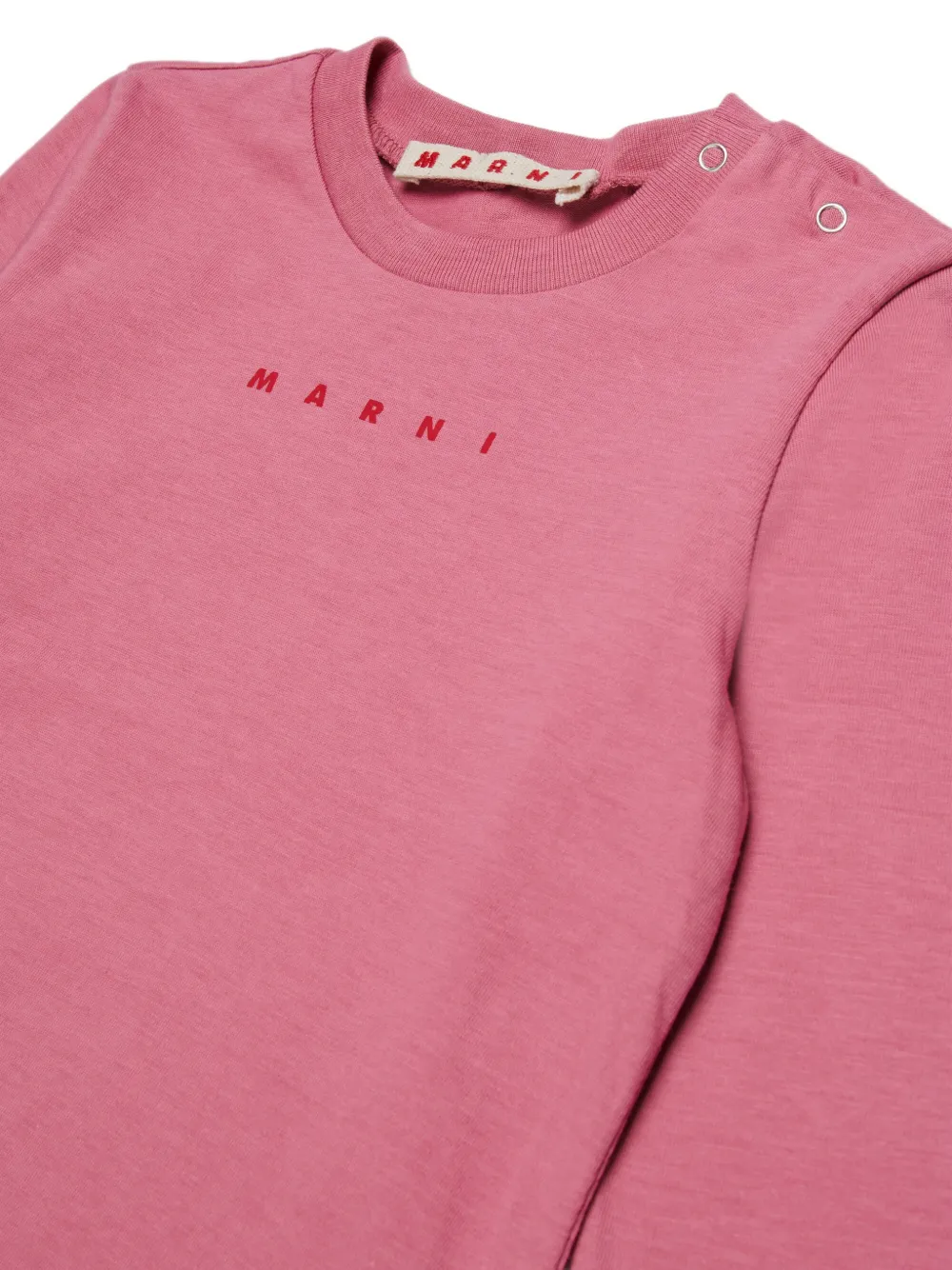 Marni Kids T-shirt met lange mouwen Roze