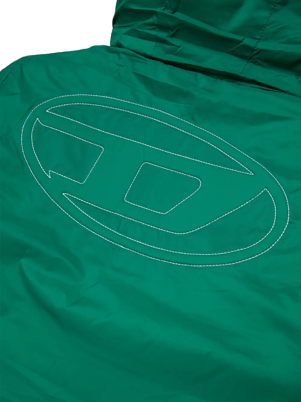 Diesel Kids Oval D gewatteerd jack Groen