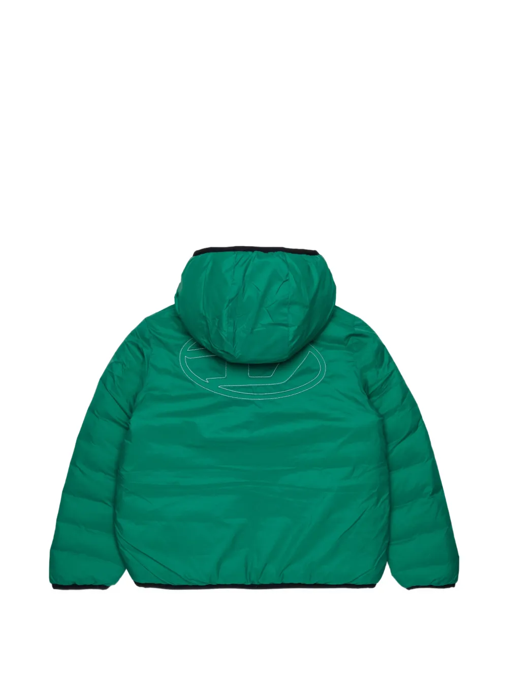 Diesel Kids Oval D gewatteerd jack Groen