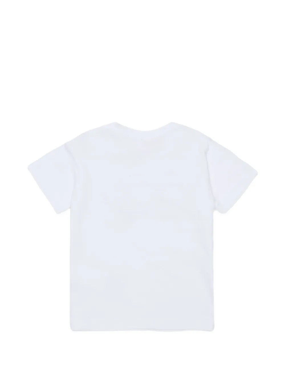 Diesel Kids T-shirt met logoprint Wit