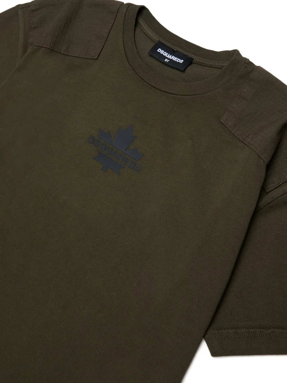 DSQUARED2 KIDS T-shirt met logoprint Groen