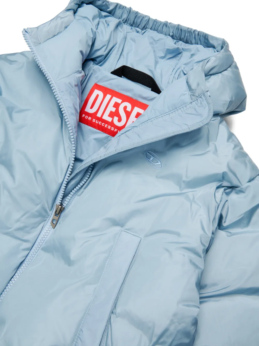 Diesel Kids Jelkym gewatteerd jack Blauw