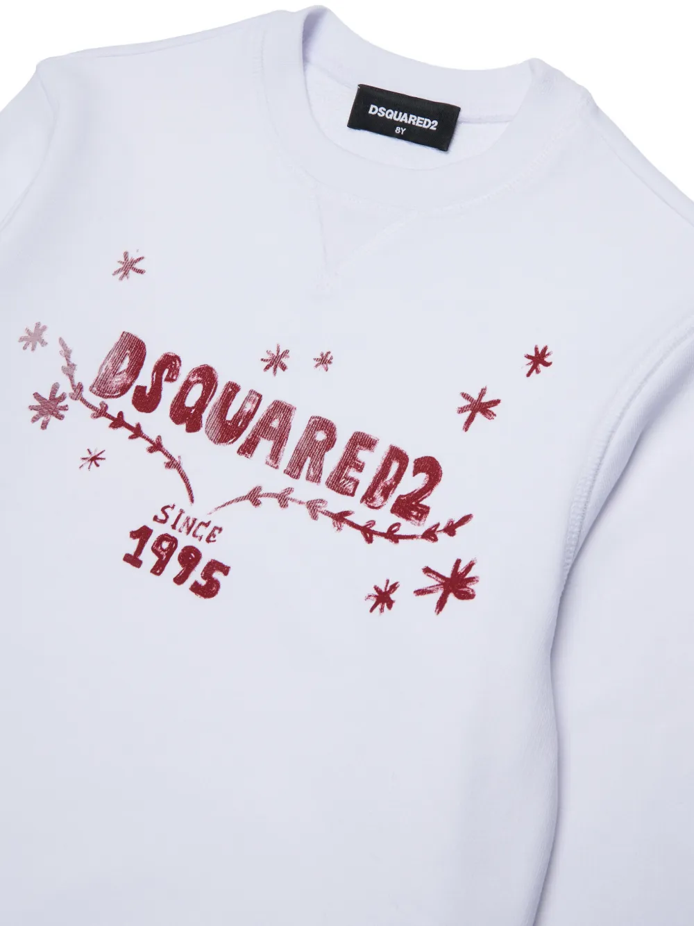 DSQUARED2 KIDS Sweater met logoprint Wit