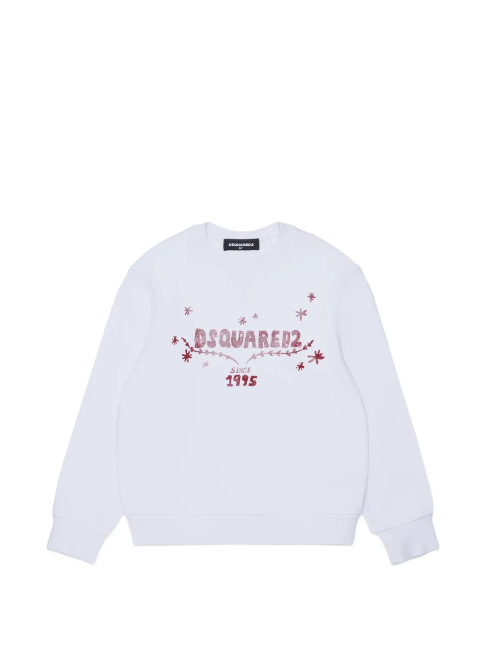 DSQUARED2 KIDS Sweatshirt mit Logo-Print - Weiß