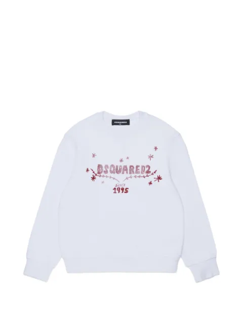 DSQUARED2 KIDS logo-print sweatshirt