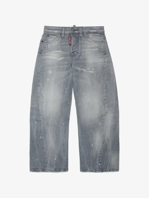 DSQUARED2 KIDS washed-effect jeans