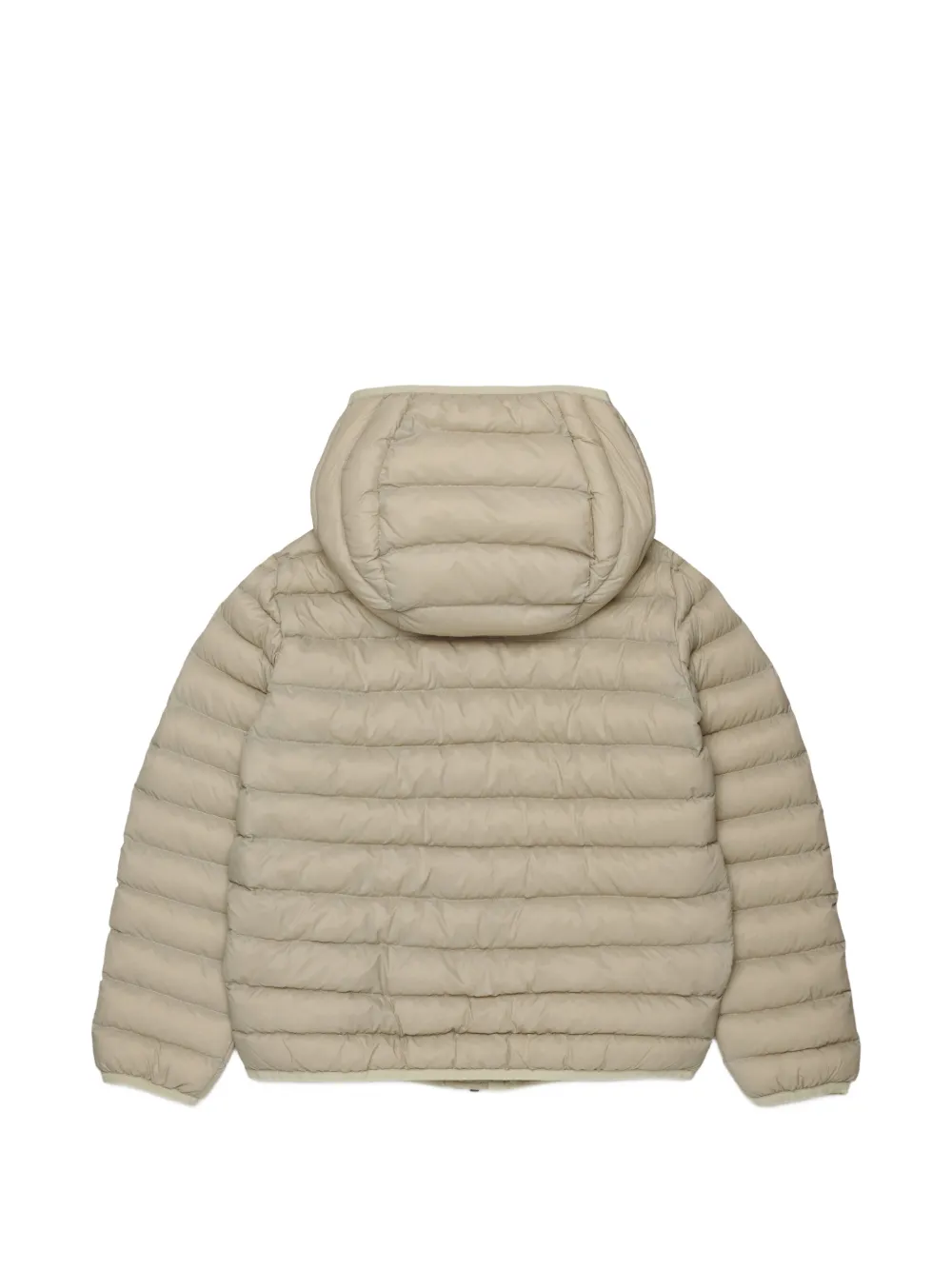 DSQUARED2 KIDS Gewatteerd jack met logopatch Beige