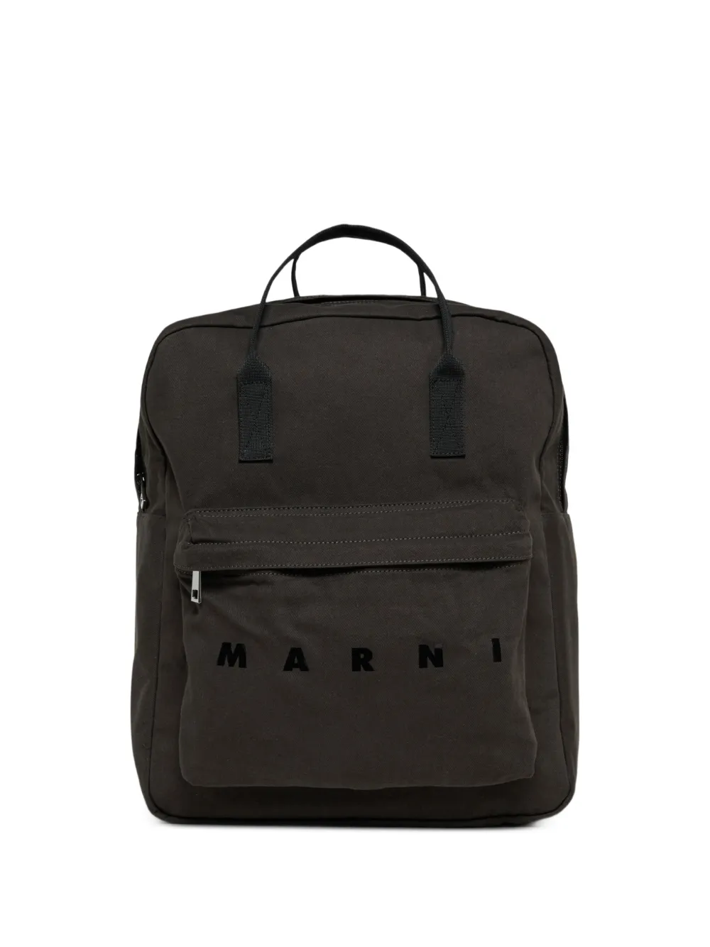 Marni Kids Zaino con stampa - Marrone