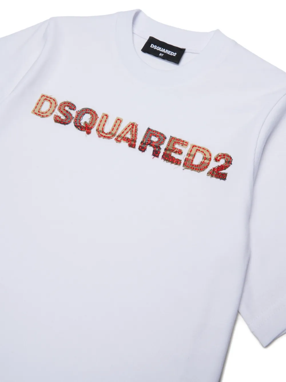 DSQUARED2 KIDS T-shirt met logo Wit