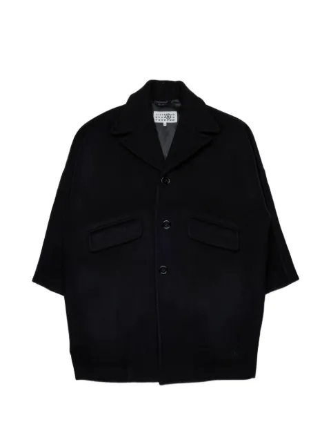 MM6 Maison Margiela Kids 에그 셰이프 코트