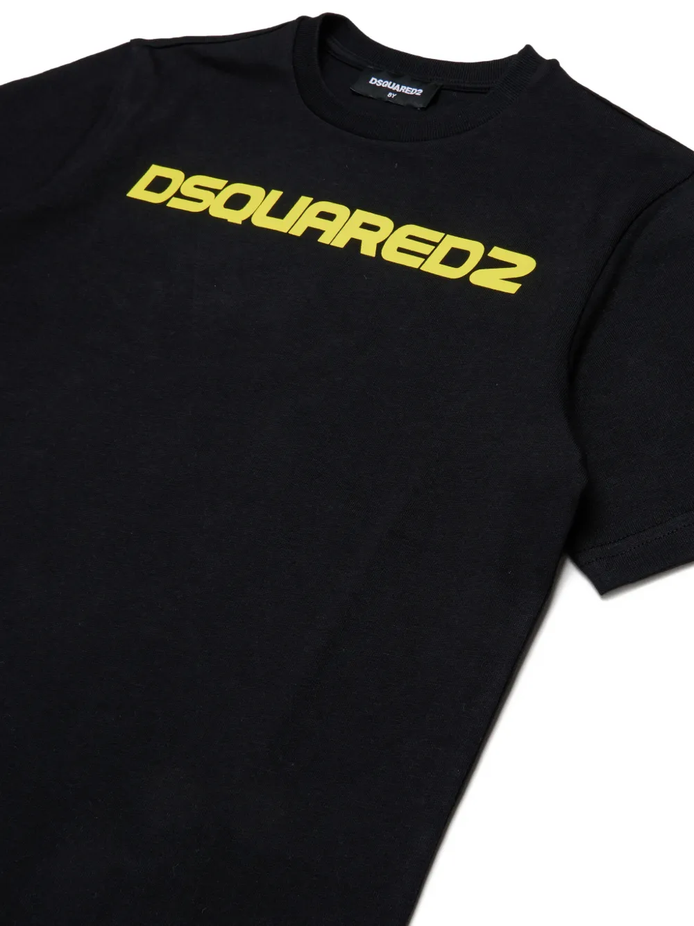 DSQUARED2 KIDS logoprint ruimvallend T-shirt Zwart