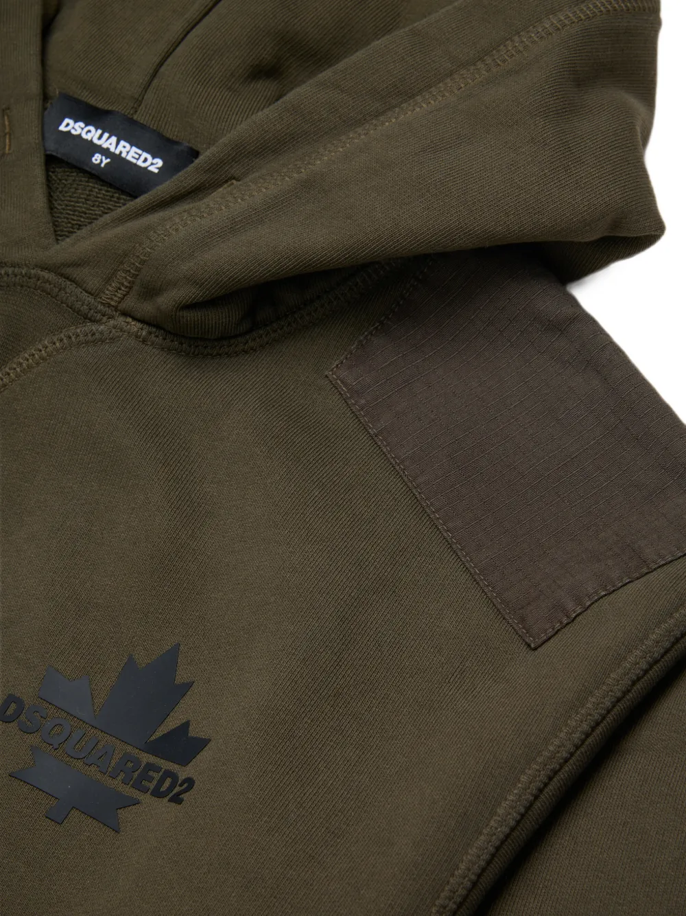DSQUARED2 KIDS Hoodie met logoprint Groen