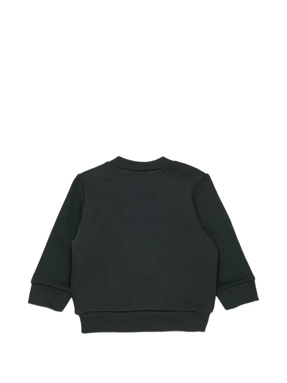 Marni Kids Sweater met logoprint en knopen op de schouders Zwart