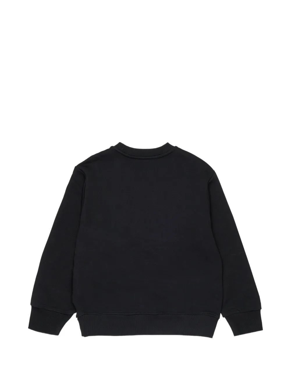 Diesel Kids Sweater met Diesel Industry-print Zwart