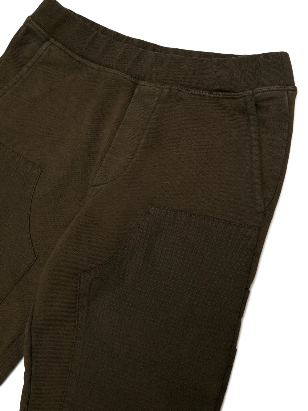 DSQUARED2 KIDS Katoenen cargo broek met logo-print Bruin