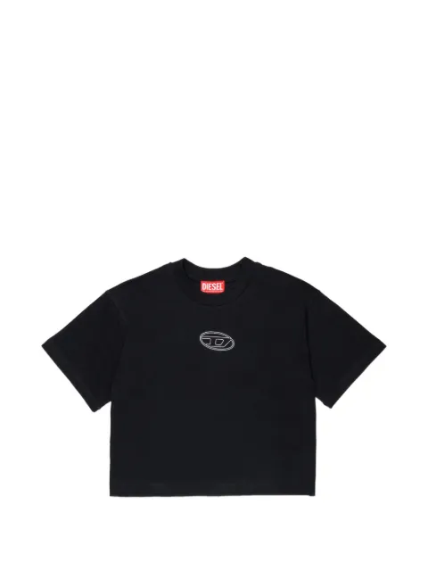 Diesel Kids Tlixin T-Shirt mit Oval D-Stickerei