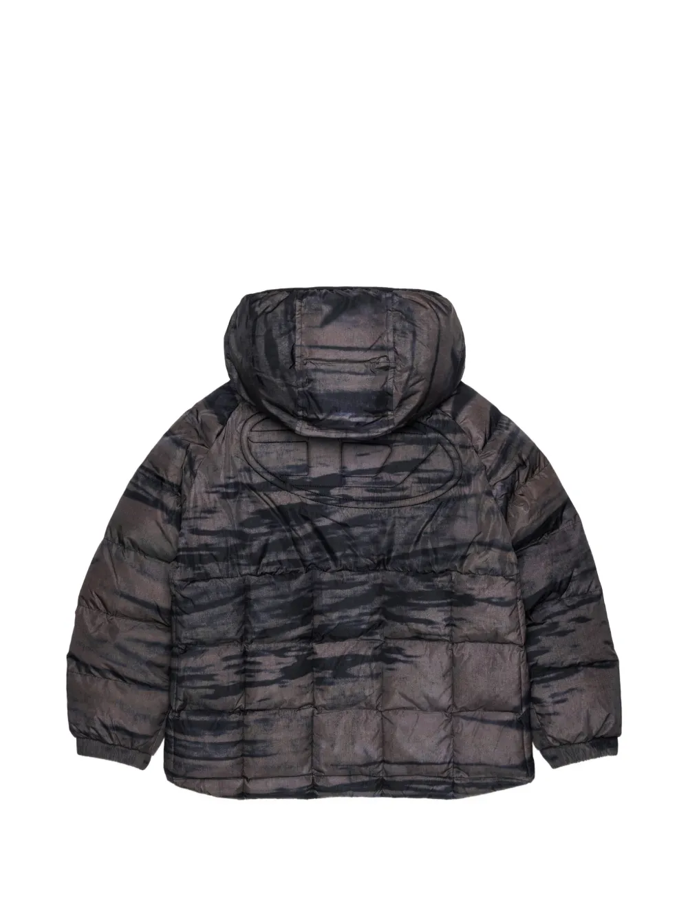Diesel Kids Gewatteerd jack Zwart