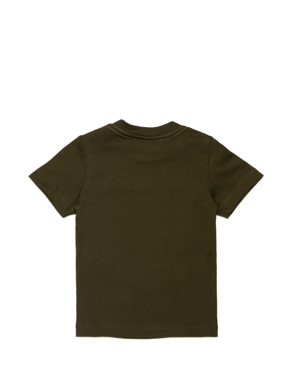DSQUARED2 KIDS T-shirt met geborduurd logo en schouderknoop Groen