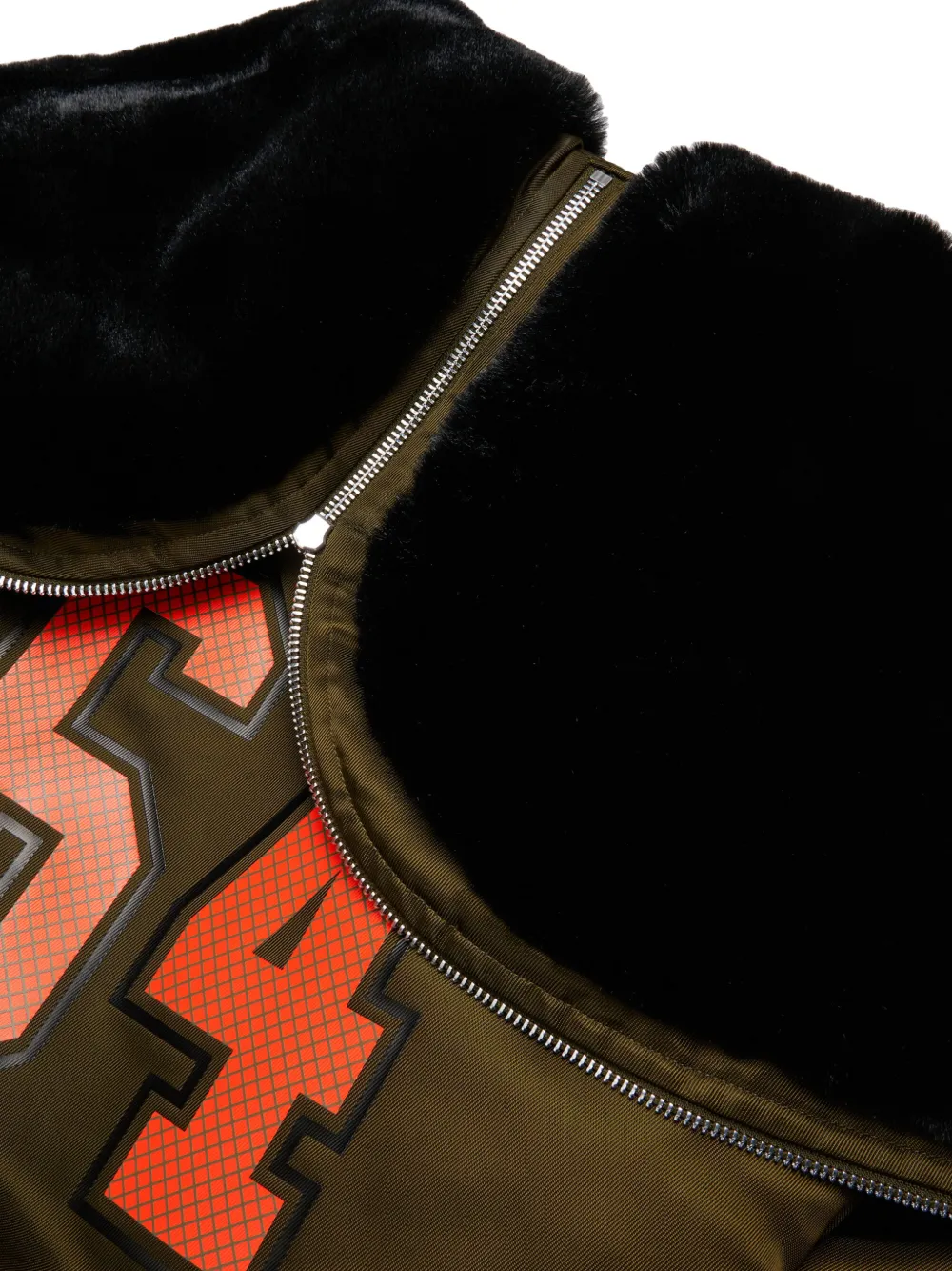 DSQUARED2 KIDS Jack met getextureerde kraag Groen
