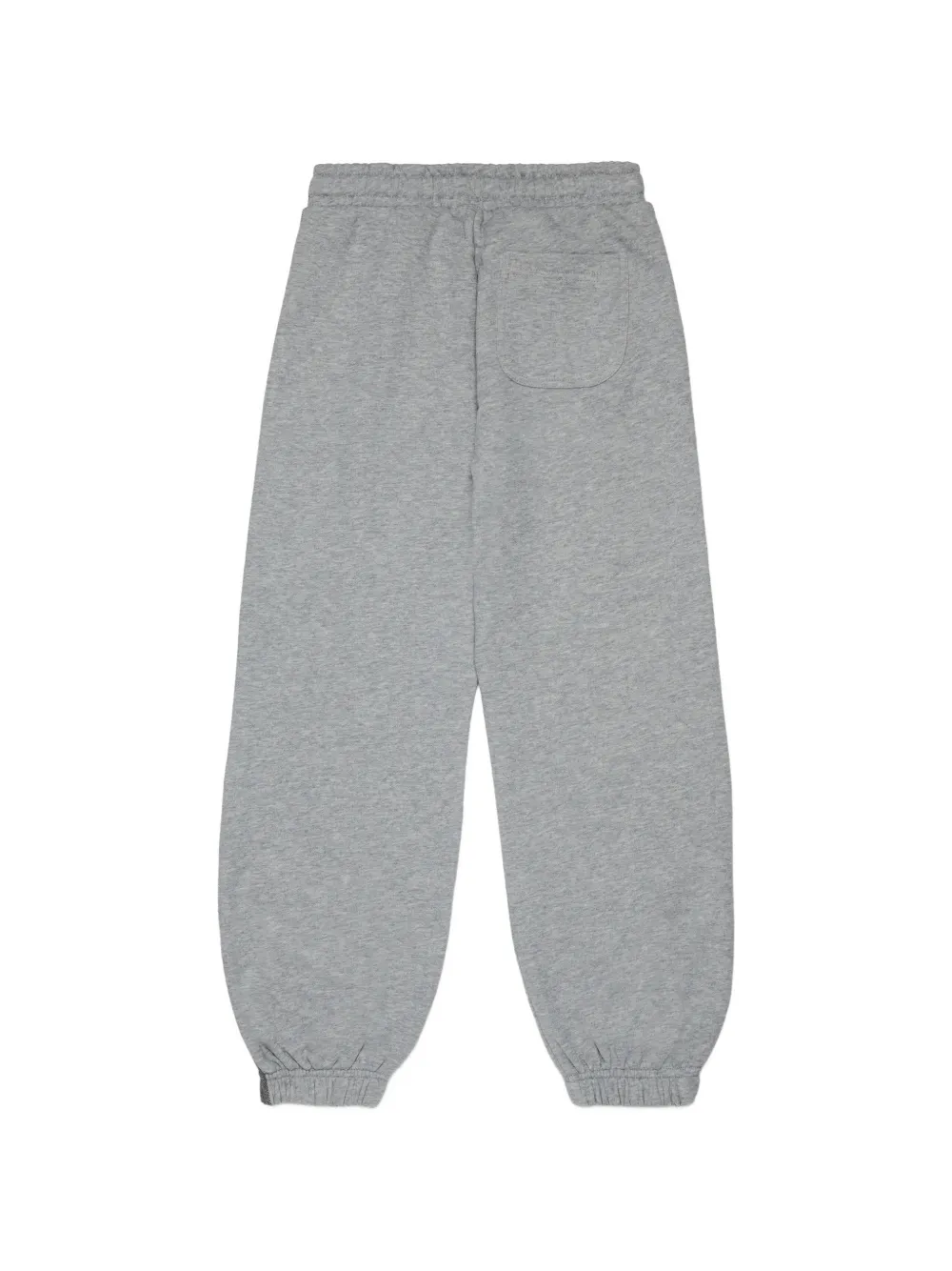 Diesel Kids Trainingsbroek met spijkerstofvlak en logoprint Grijs