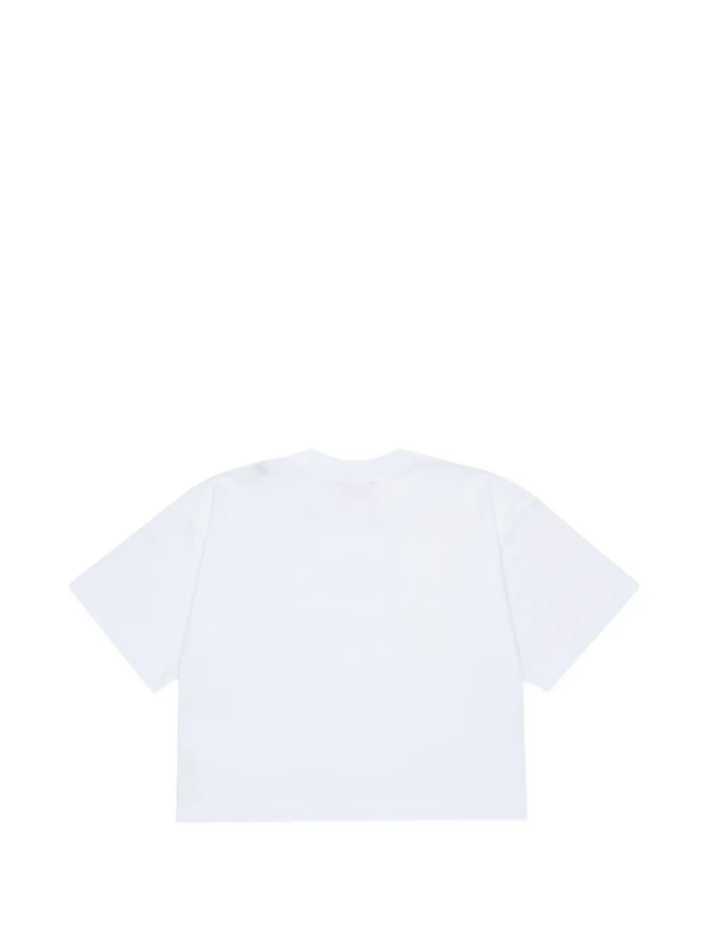 Diesel Kids T-shirt met geborduurd Oval D-logo Wit