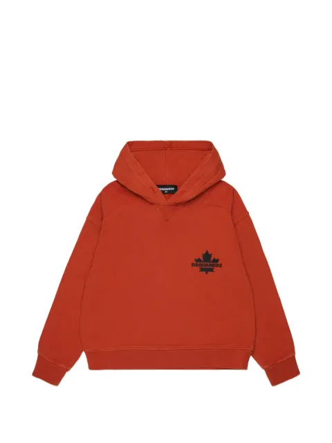 DSQUARED2 KIDS hoodie con logo estampado