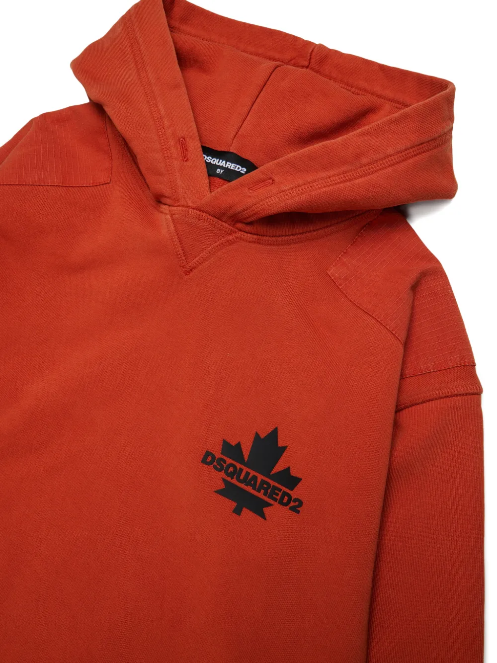 DSQUARED2 KIDS Hoodie met logoprint Rood