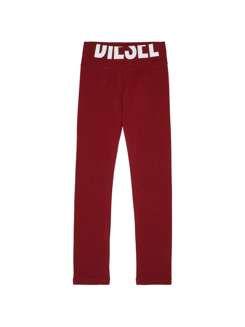 Diesel Kids logo-waistband leggings - Rosso